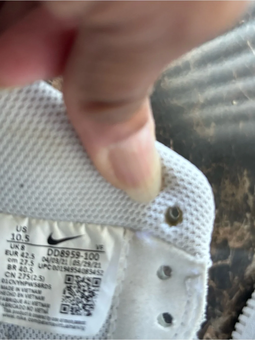 Nike all white